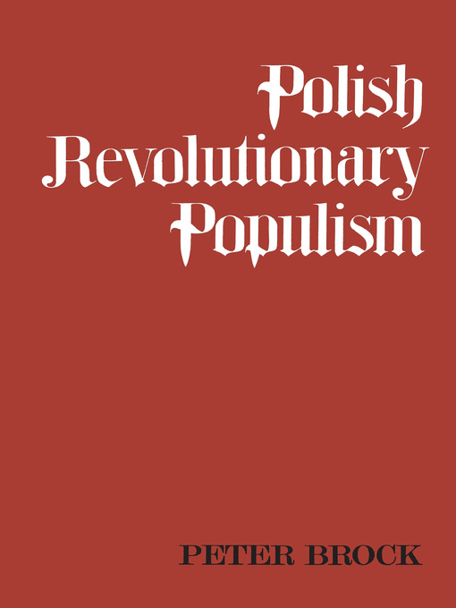 World Languages - Polish Revolutionary Populism - Old Colony ...